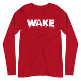 Unisex Wake Apparel "Adults" Long Sleeve Tee (Soft Tee)